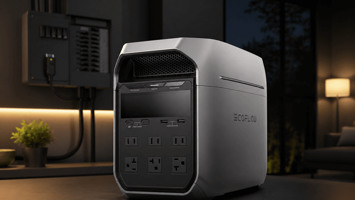 EcoFlow DELTA 3 Plus review portable power station for home backup
