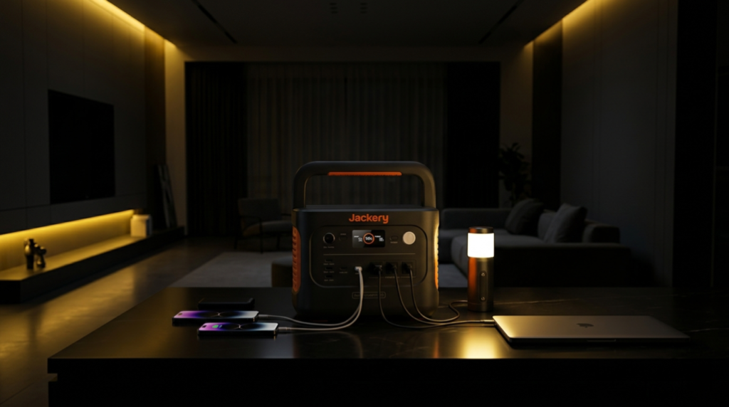 Jackery Explorer 1000 v2 portable power station front view