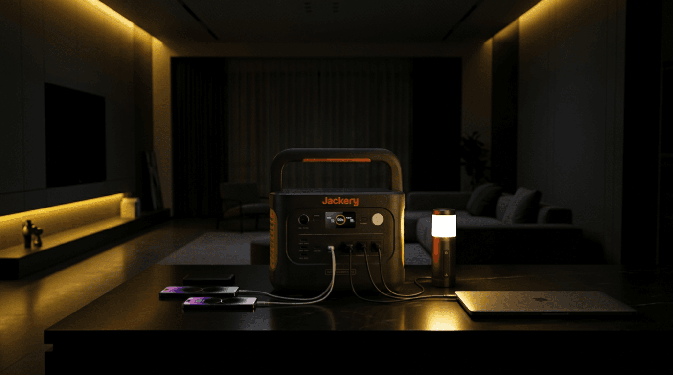 Jackery Explorer 1000 v2 portable power station front view