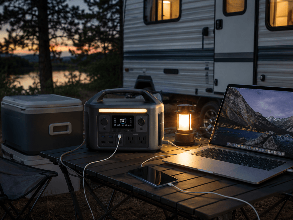 SOLIX C1000 Gen 2 review camping and RV power setup