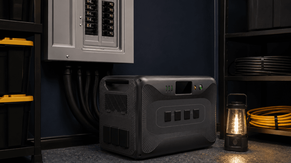 BLUETTI Apex 300 review home backup power station setup