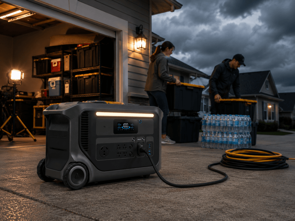 anker solix f3000 review outdoor storm prep power station setup