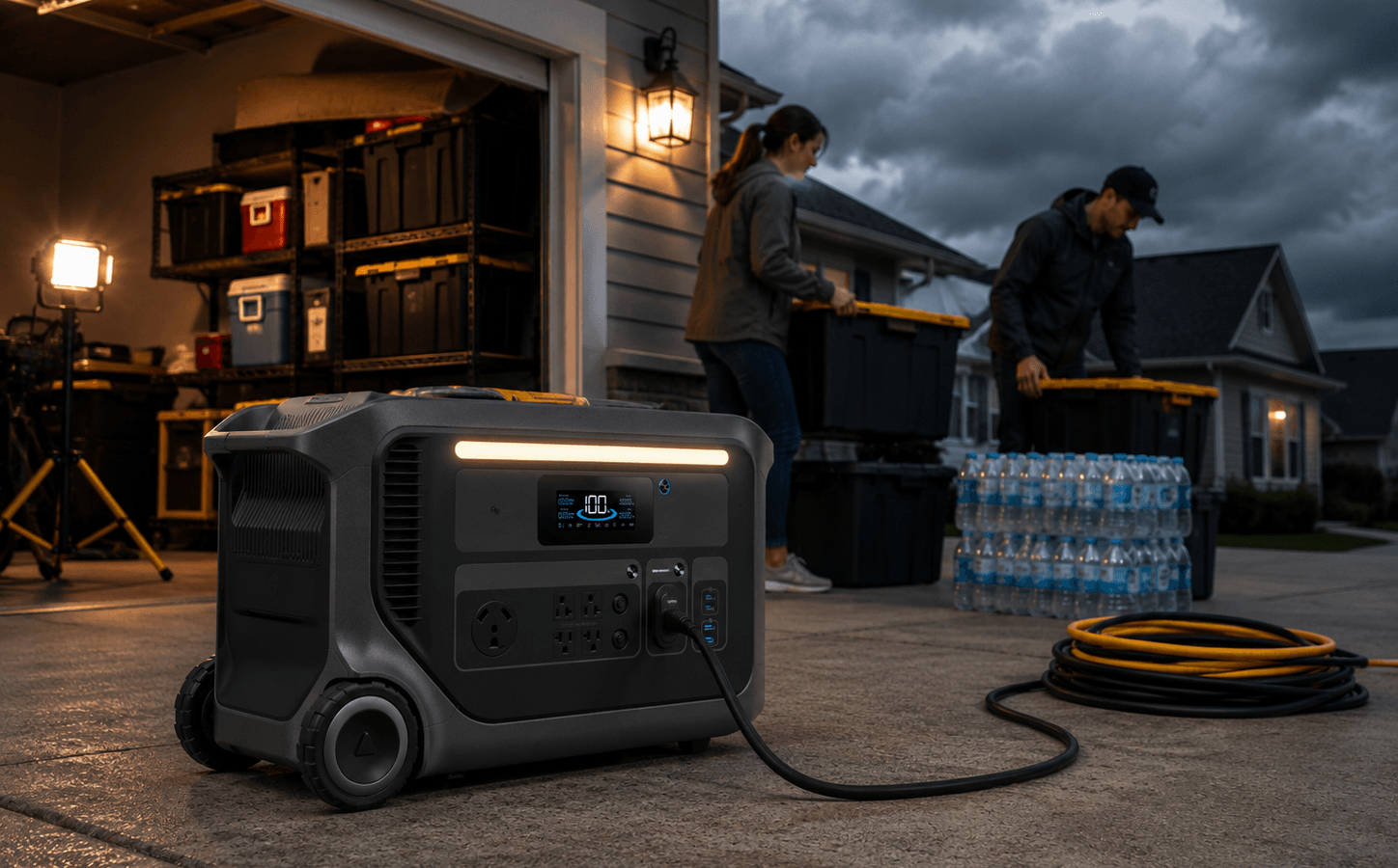 anker solix f3000 review outdoor storm prep power station setup