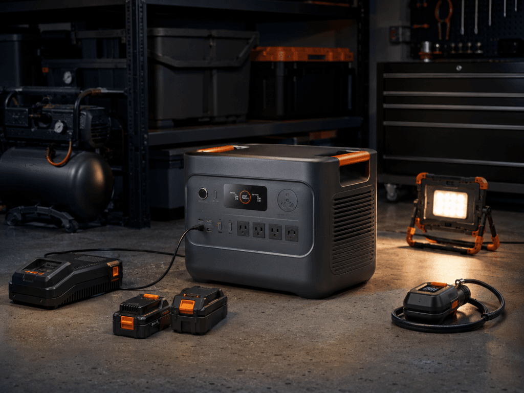 Jackery HomePower 3000 review garage tool backup setup