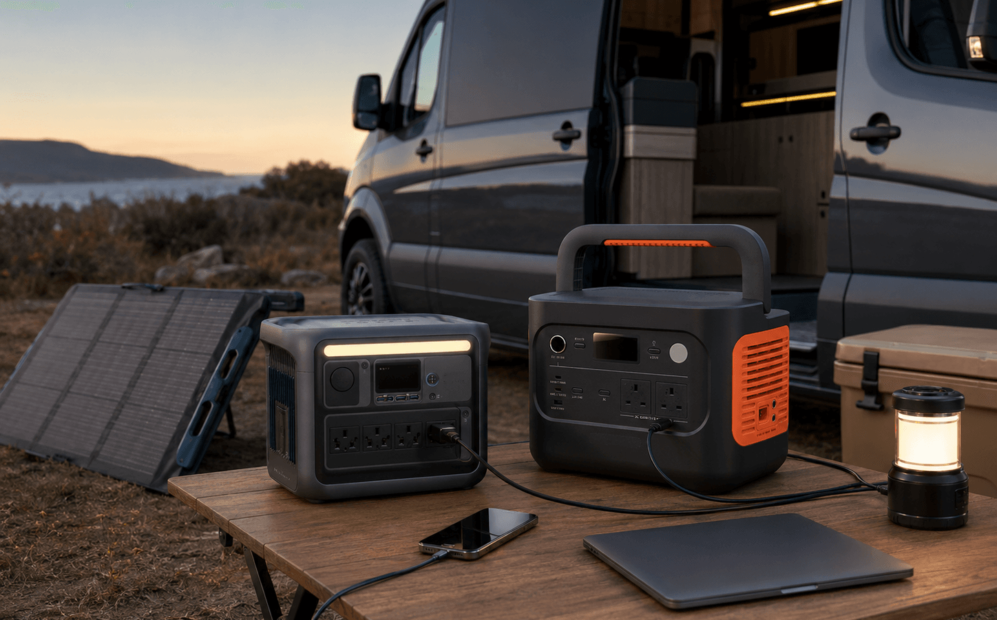Anker SOLIX C1000 Gen 2 vs Jackery Explorer 1000 v2 portable power station comparison for camping and short outages