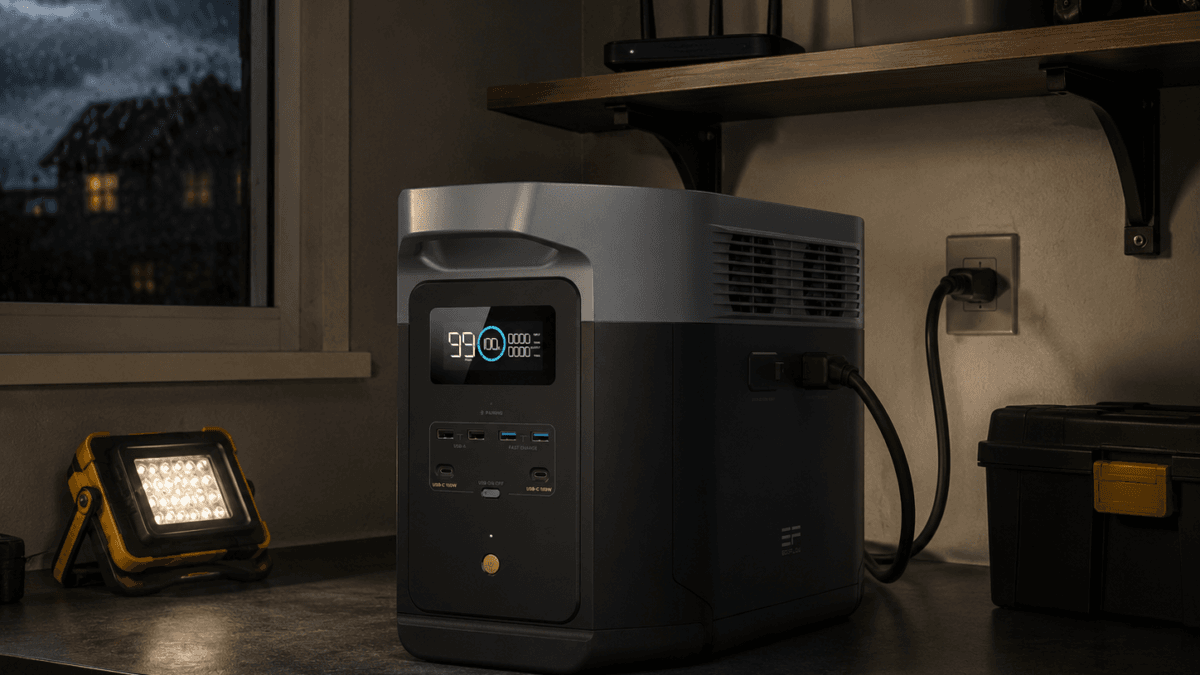EcoFlow DELTA 2 Max review home backup setup