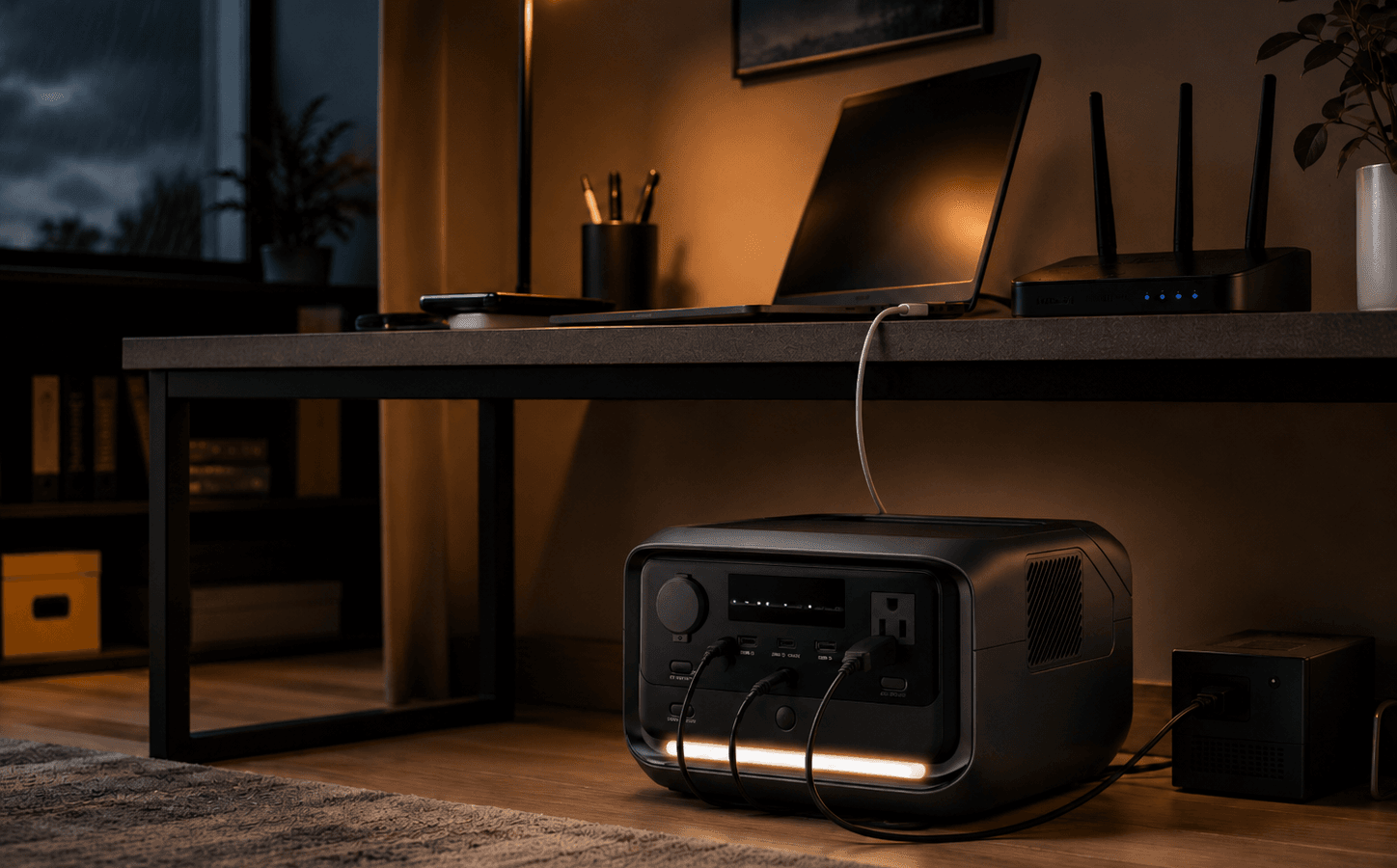 EcoFlow RIVER 3 Plus review home office backup power setup